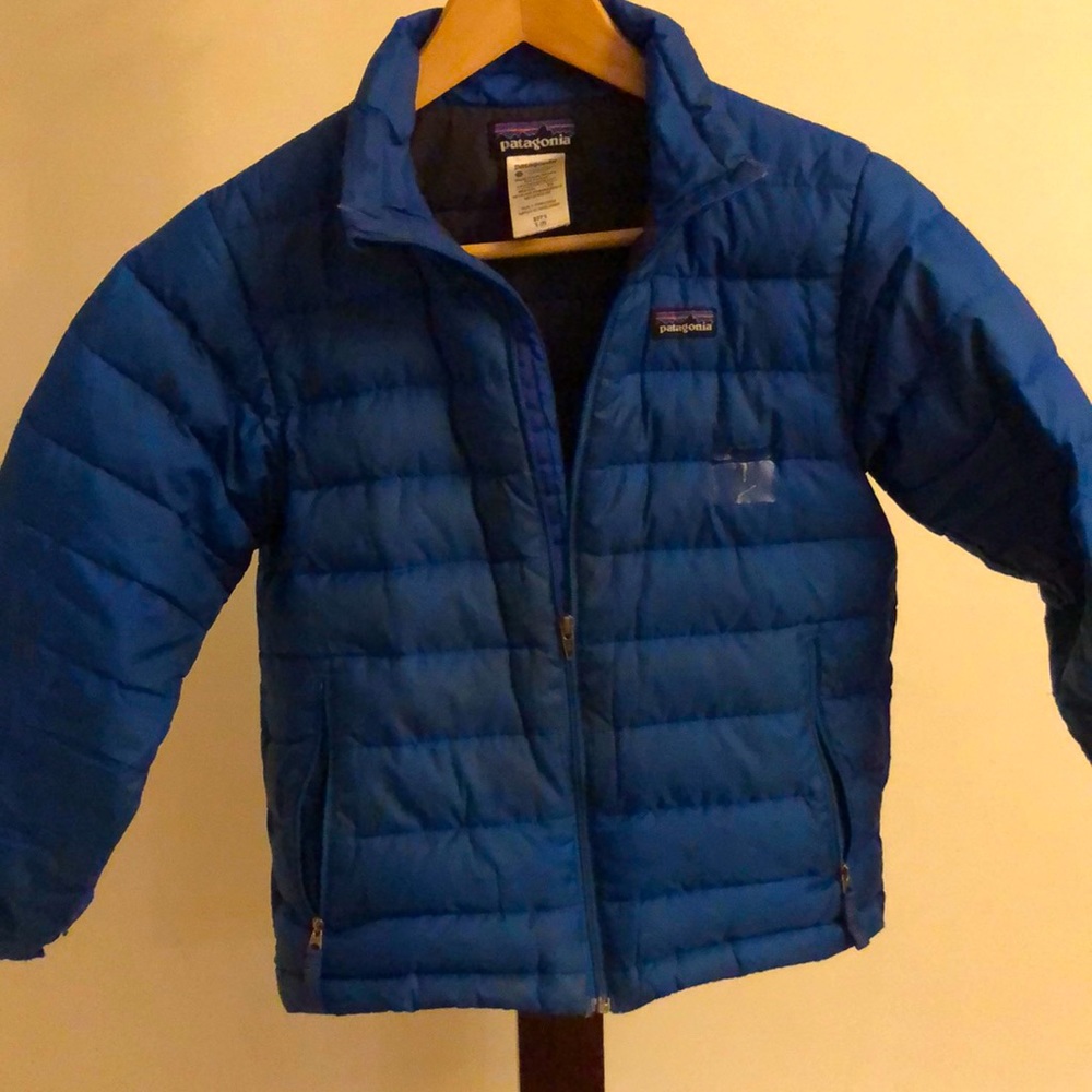 Kids Patagonia down jacket boys size 8
